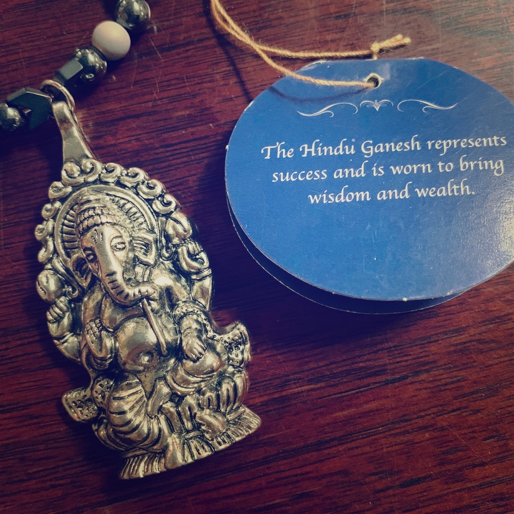 Handmade Ganesh necklace